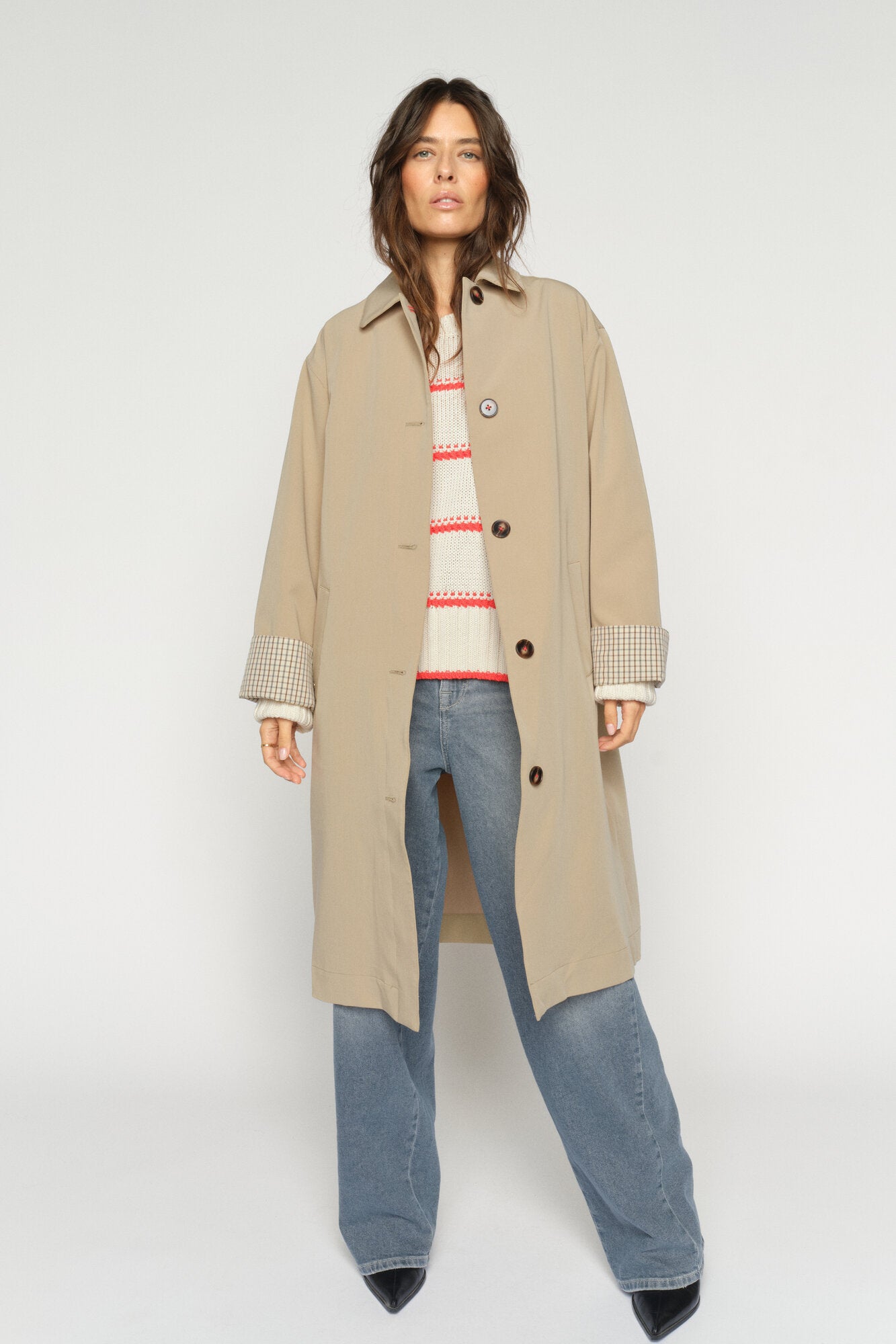 Riko Bora trenchcoat – Twill